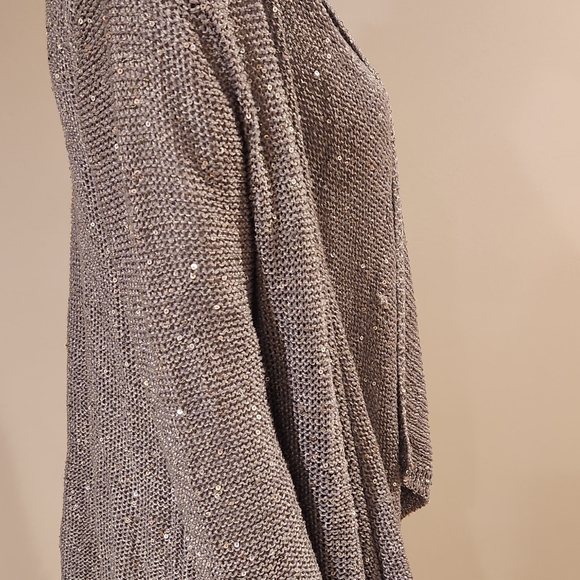 Alice + Olivia Silver Women's Cardigan - Picture 3 of 6